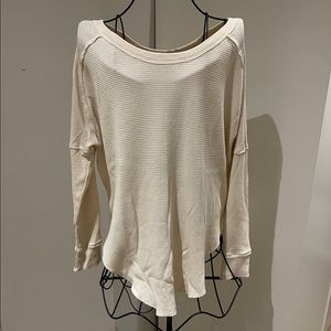 TNA WAFFLE KNIT LONGSLEEVE